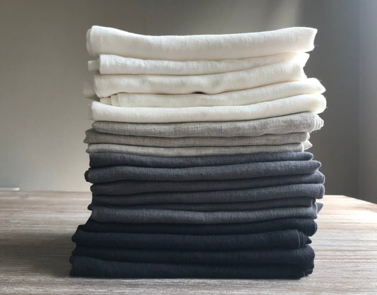 100% linen tea towel. Kitchen towel. Monochrome colors