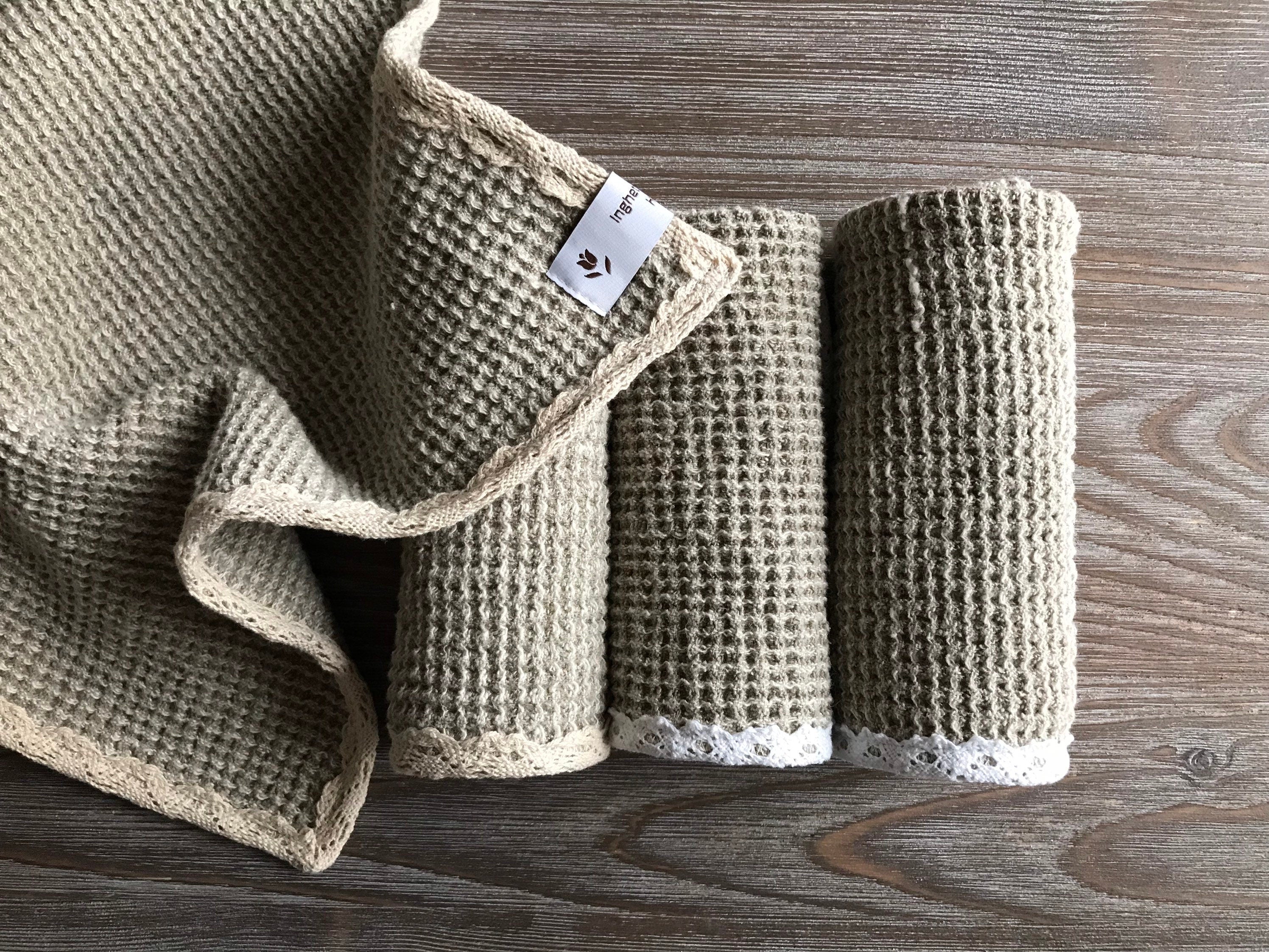 Linen discount fingertip towels