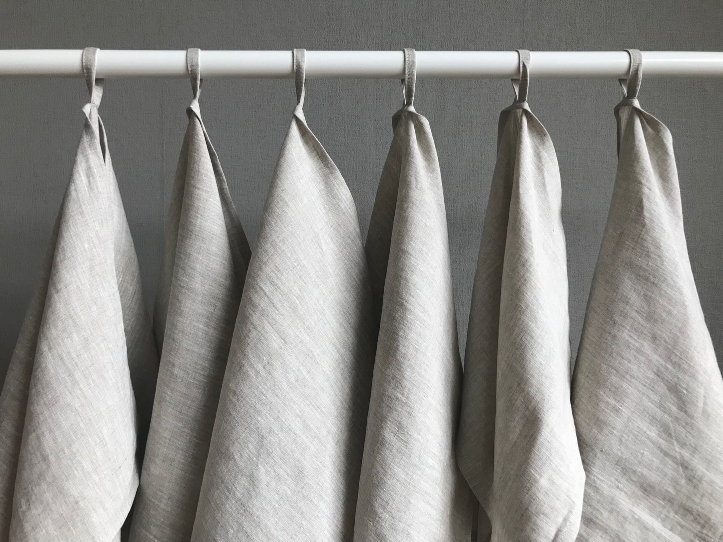 100% linen tea towel. Dish hand towel. Natural Linen